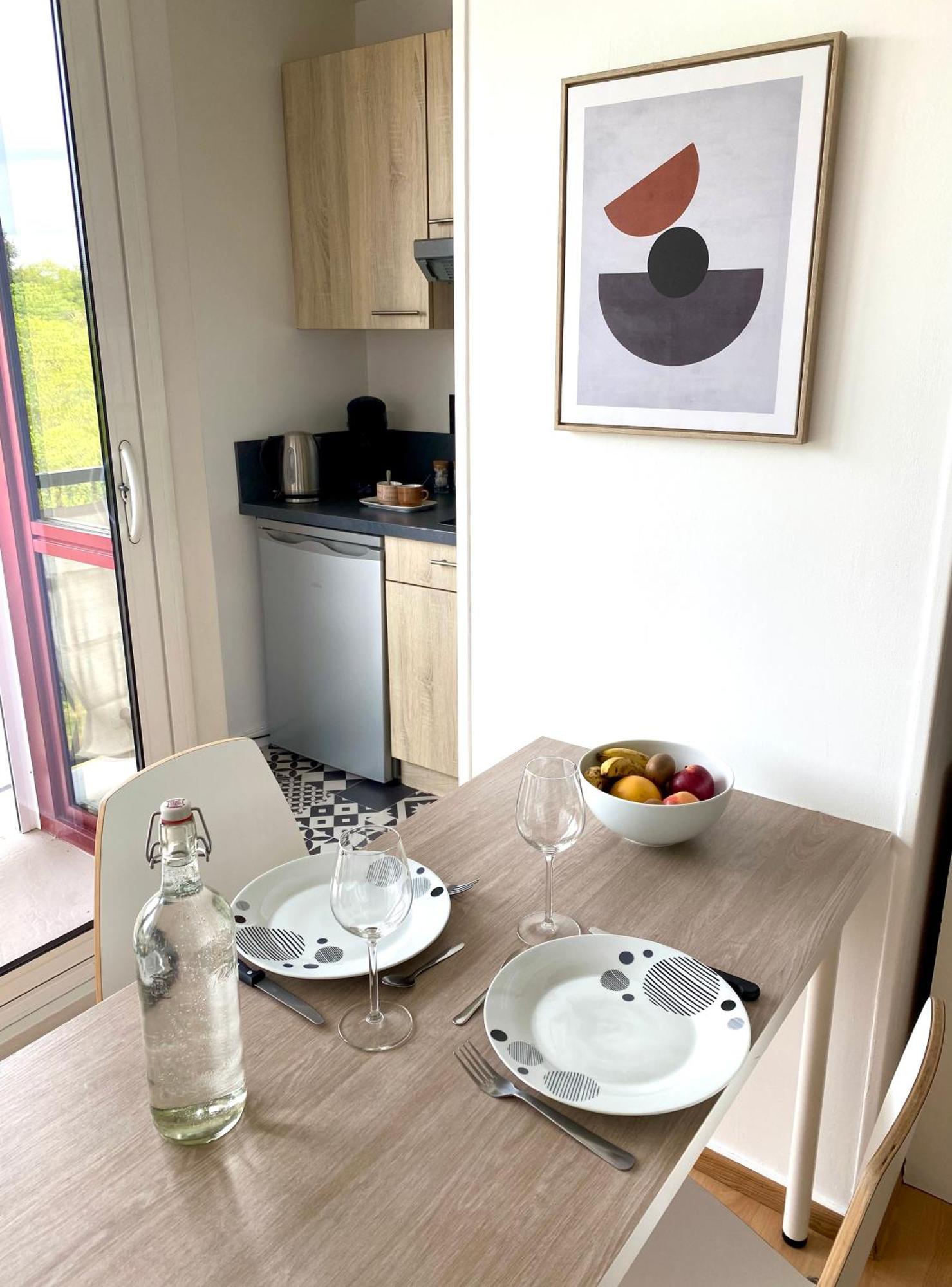 Superbe Appartement Confortable, Proche Centre Ville Rennes Exterior foto